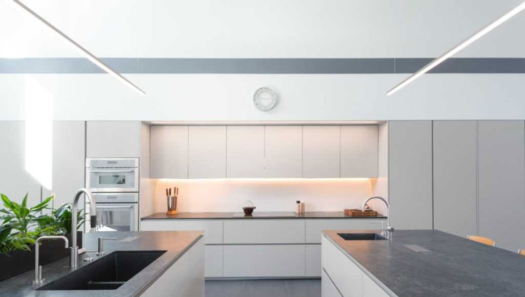 کابینت های مدرن سفید روشن