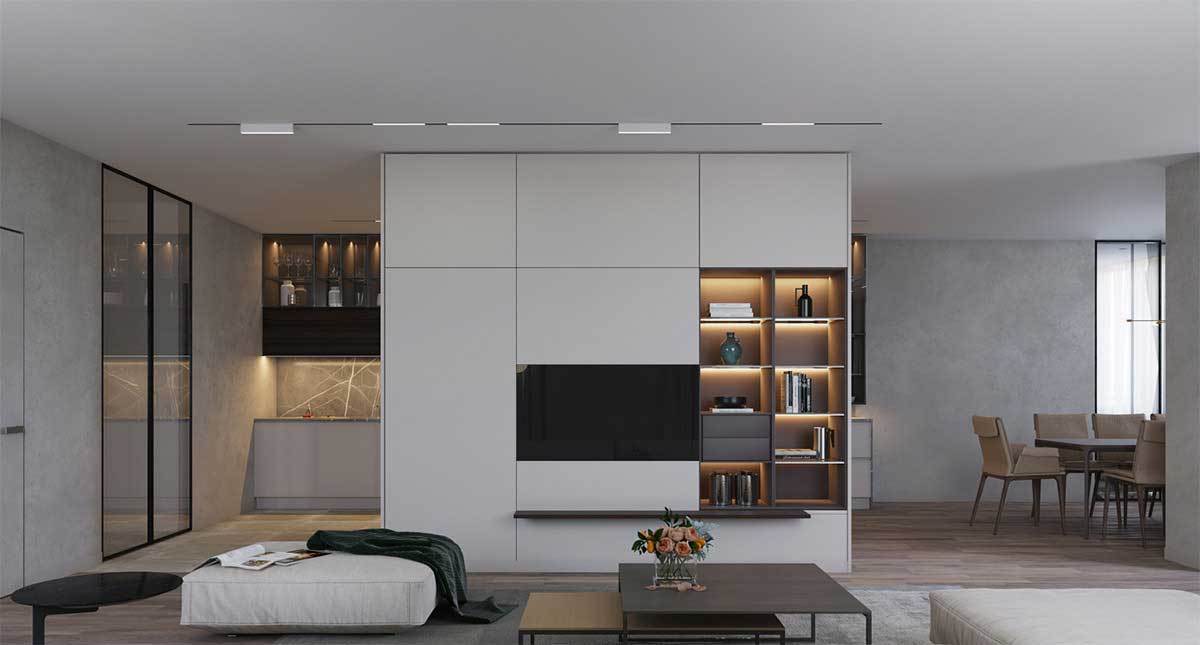 کابینت دیواری کنسول